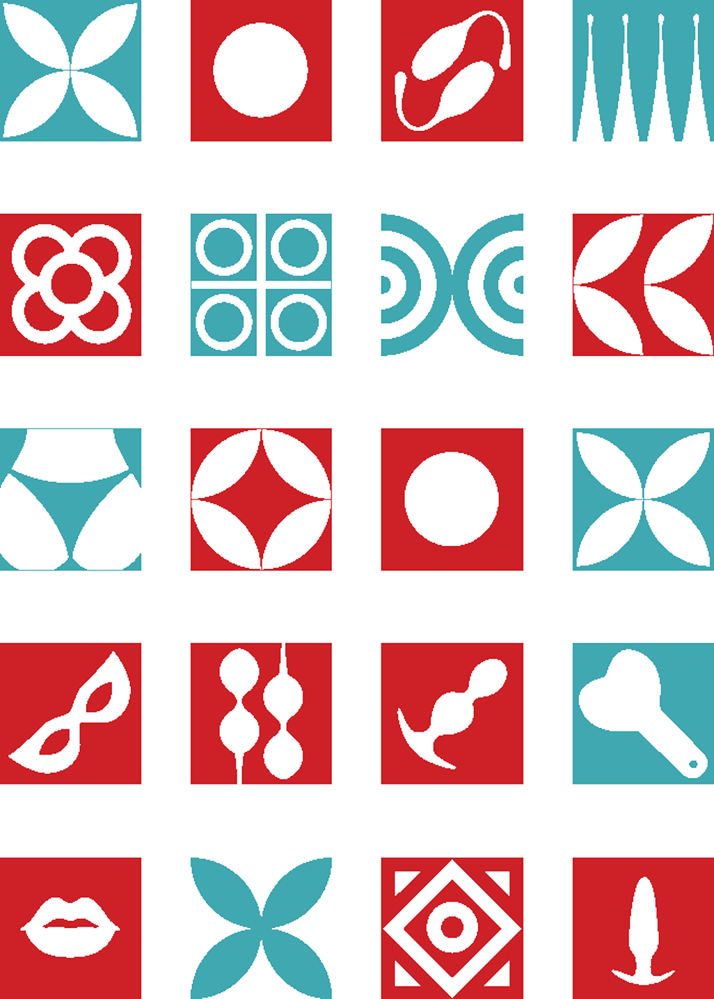 Set de iconos dicromático 2025-2026